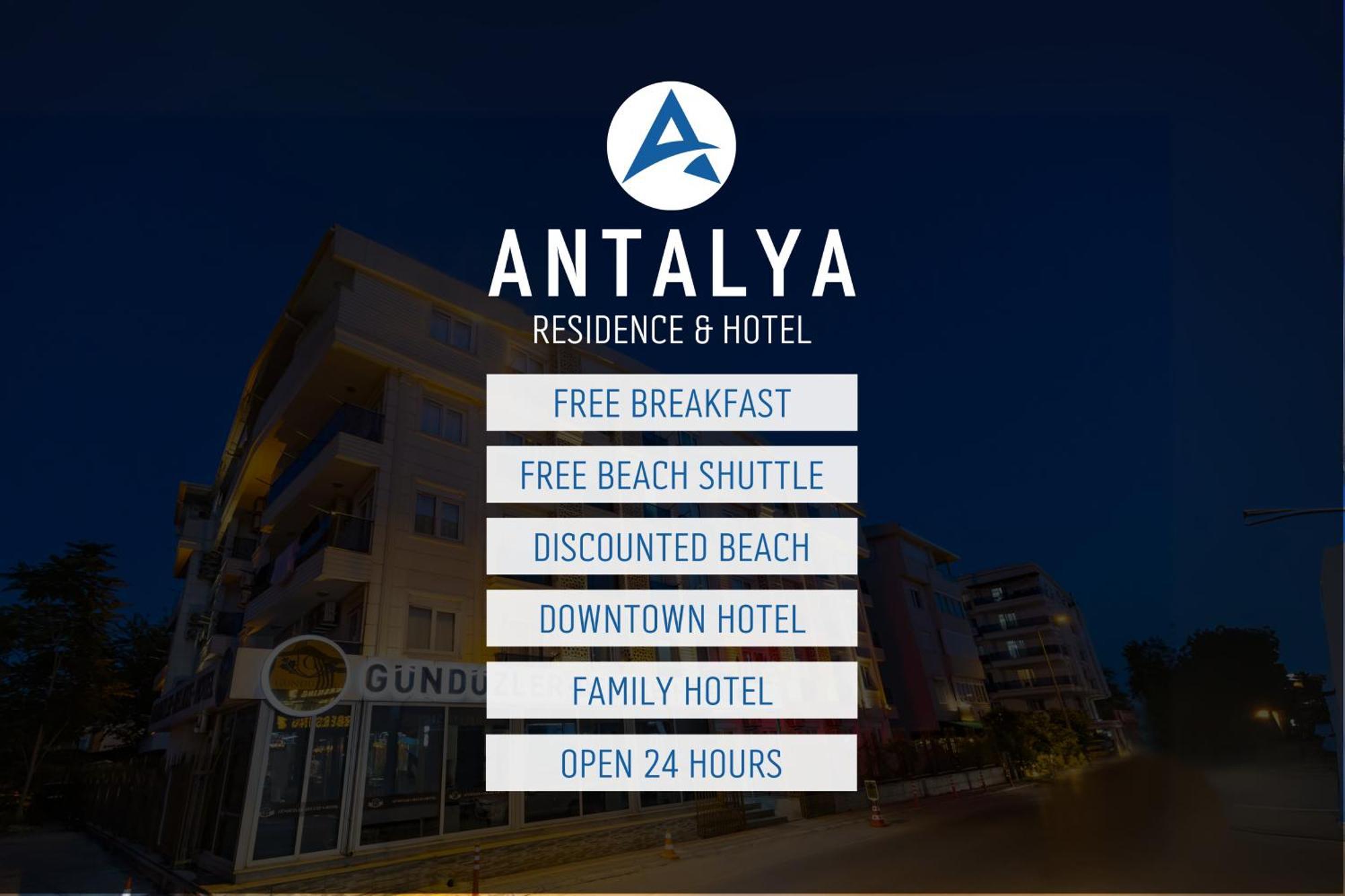 Antalya Residence Hotel Buitenkant foto